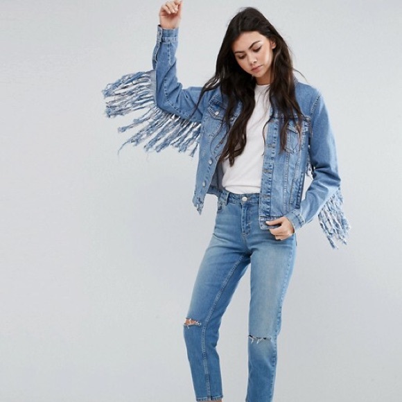 Fringe Denim Jacket - Picture 7 of 7